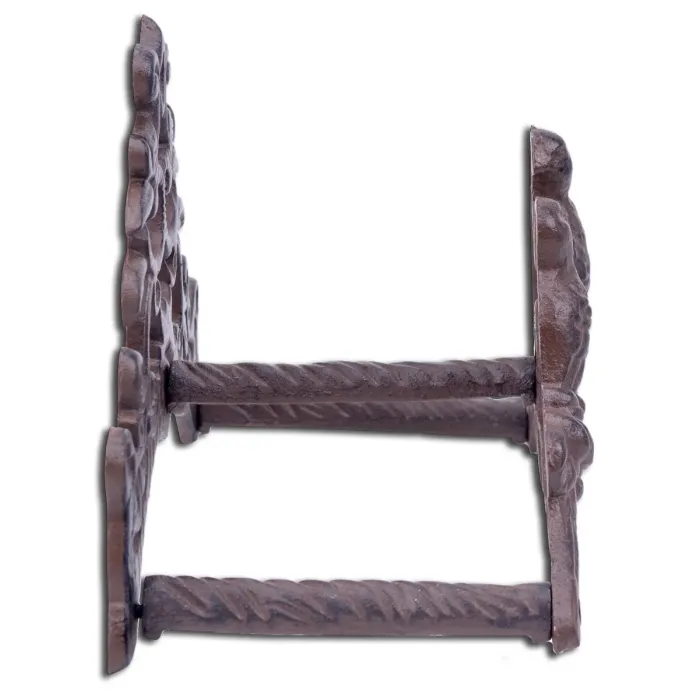 Cast Iron Garden Hose Holder Love Birds 8.75" Wide