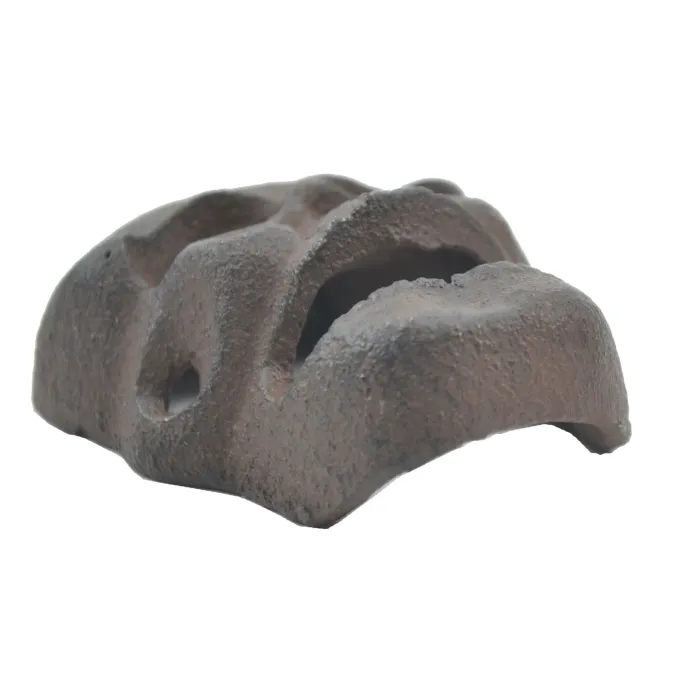 Wall Mount Bottle Opener Skull Distressed Brown Cast Iron 3.75" Tall