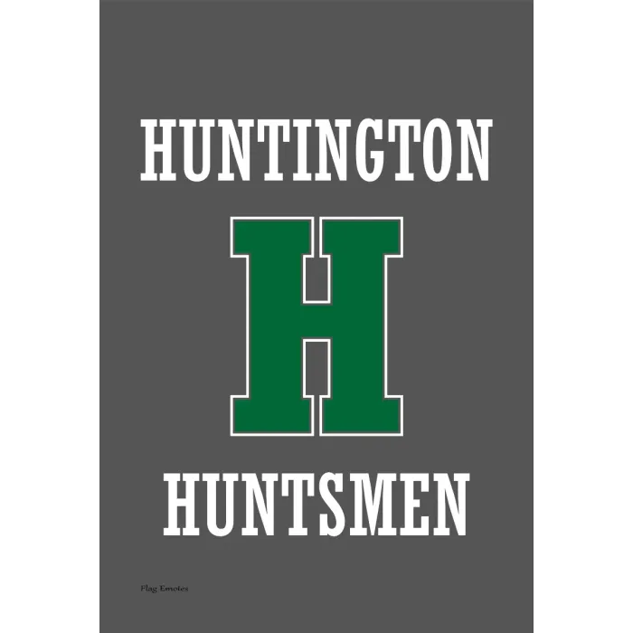 Flag Emotes Double Sided Garden Flag Huntington High School Huntsmen