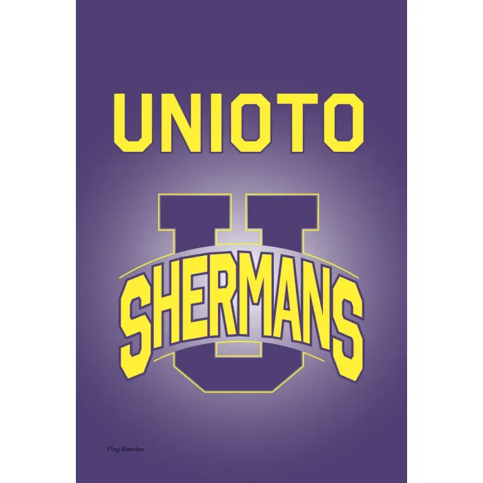 Flag Emotes Double Sided Garden Flag Unioto High School Shremans