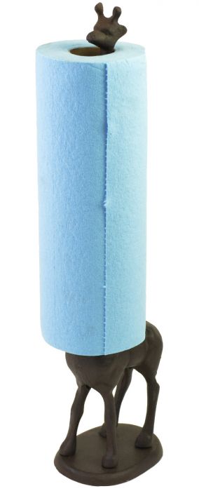 Giraffe towel top holder