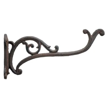 Curly Vine Decorative Plant Hanger Cast Iron - 10" Deep