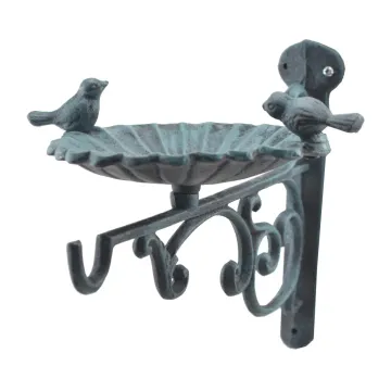 Chickadee Plant Hanger Bird Bath Or Feeder Combo 10.25" Deep