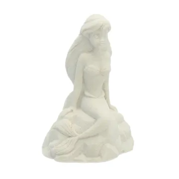 Mr. Sandman Sitting Mermaid Sand Sculpture Figurine MER10 - 5.5" Tall