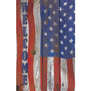 Flag Emotes Double Sided Garden Flag - Welcome Americana