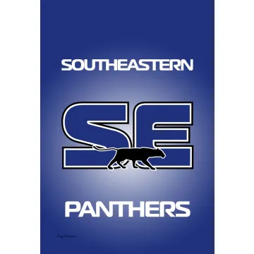 Flag Emotes Double Sided Garden Flag South Eastern High School Panthers