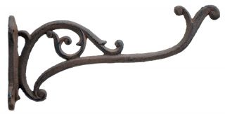 Curly Vine Decorative Plant Hanger Cast Iron - 10" Deep